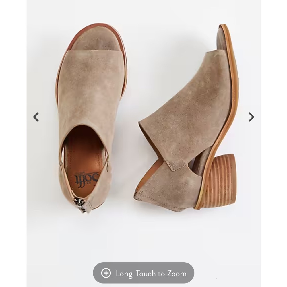 Sofft Women's Elegant Gray Suede Booties